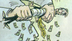 Taxpayer-being-wrung-out-dolloars-falling-300x1731